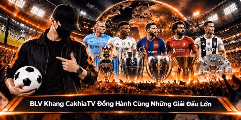 BLV Khang CakhiaTV Đồng Hành Cùng Những Giải Đấu Lớn