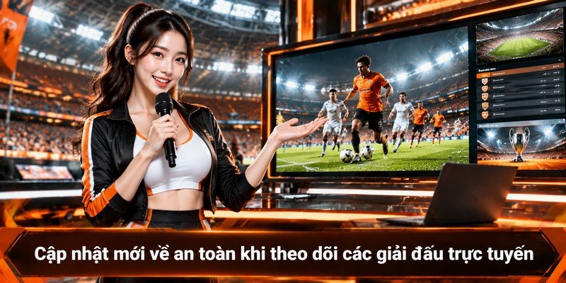 Cập nhật mới về an toàn khi theo dõi các giải đấu trực tuyến